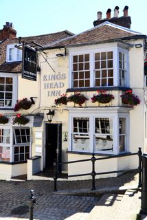 Een van de oudste eethuizen in Lymington.
