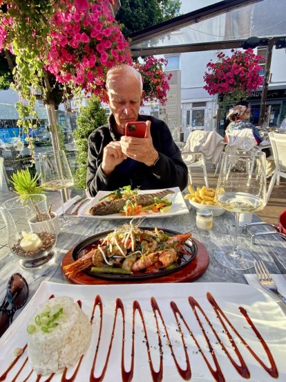 Eten bij Soy op zaterdagavond.