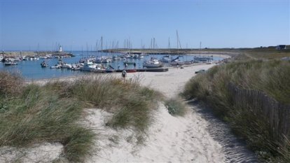 De duinen van Hoedic.