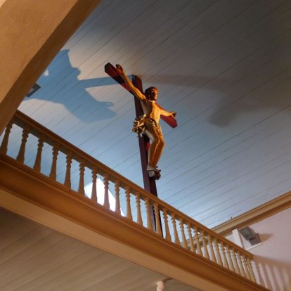 Met de zegen van Jezus van Locmaria door de Golf van Morbihan